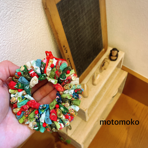 つまみ細工・クリスマスリース その他雑貨 motomoko 通販 15049643