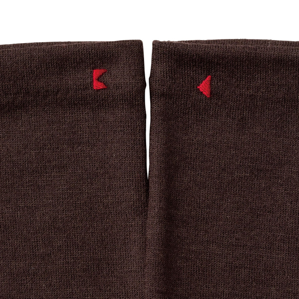 棕色冬季協調軟臂保暖器 100% 高品質羊毛傳統手套 免費送貨 第10張的照片