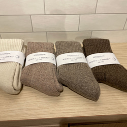 Wool socks / 天然ウール靴下 7枚目の画像