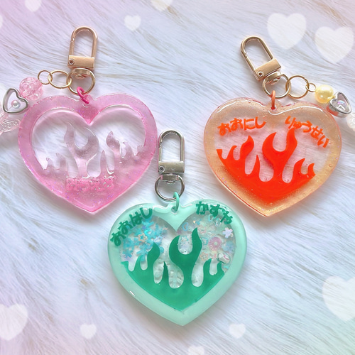 オーダーページ　推し活　レジン　キーホルダー　バックチャーム 推し活バッグチャーム レジン雑貨 オーダー受付中 バッグチャーム