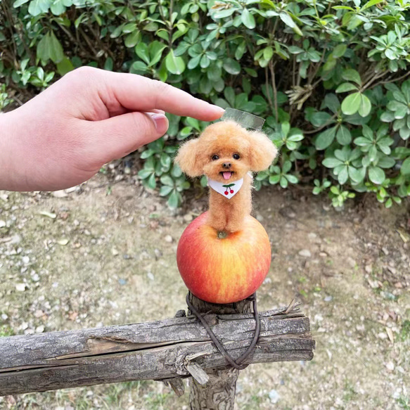 【オーダーメイドペット】羊毛フェルト、うちの子　犬ぬいぐるみ、フェルト犬、羊毛犬、肖像画、犬猫人形 プレゼントやギフトに 100% 模様