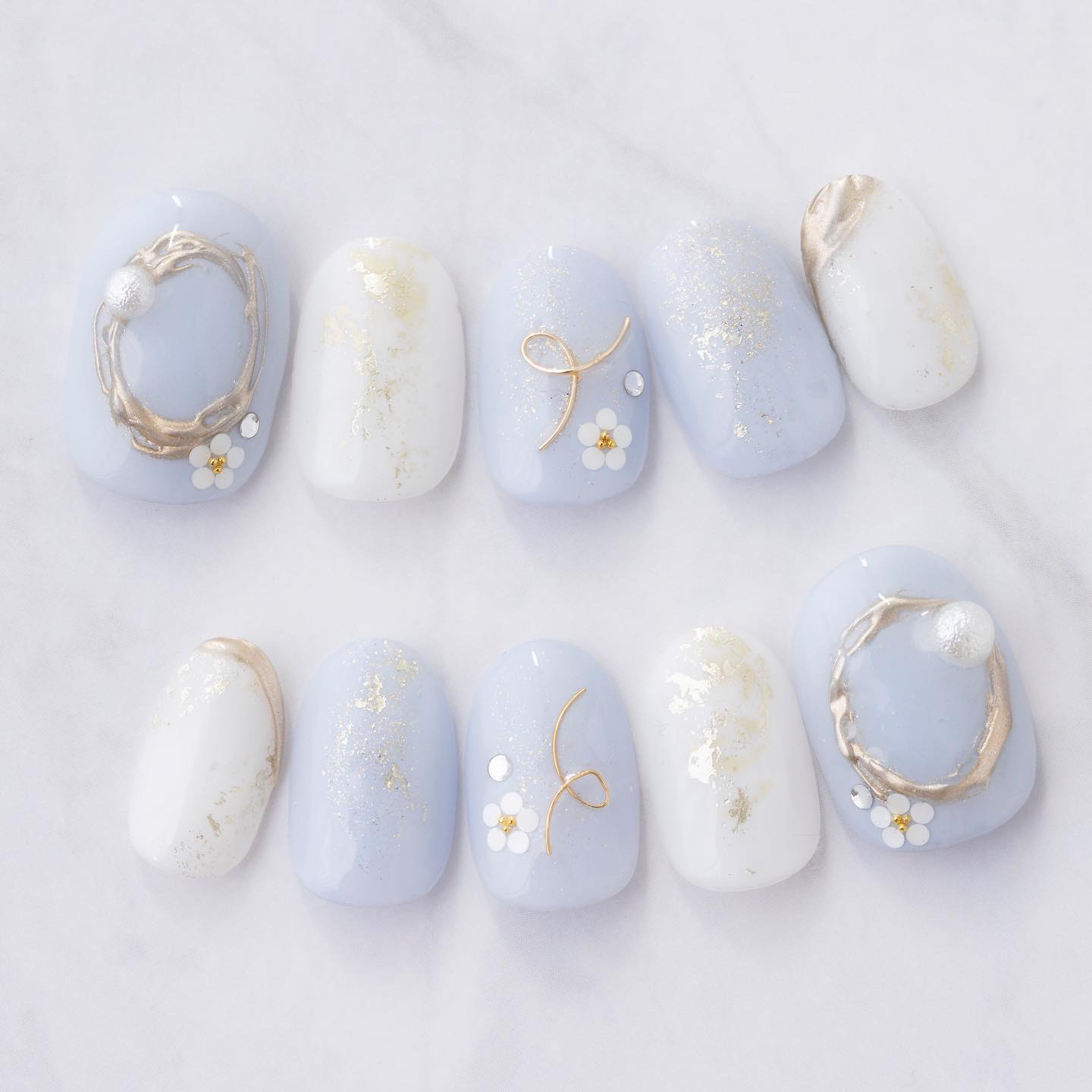 成人式・ネイルチップ