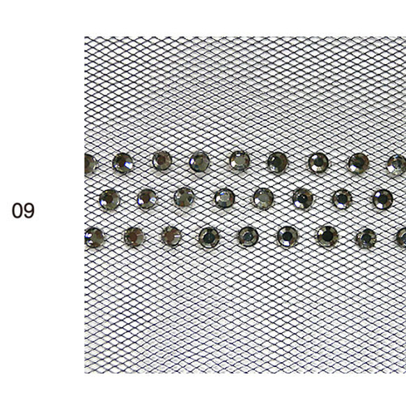 ラインストーン・レースBEL-936(1m)カラーを選択頂けます 4枚目の画像