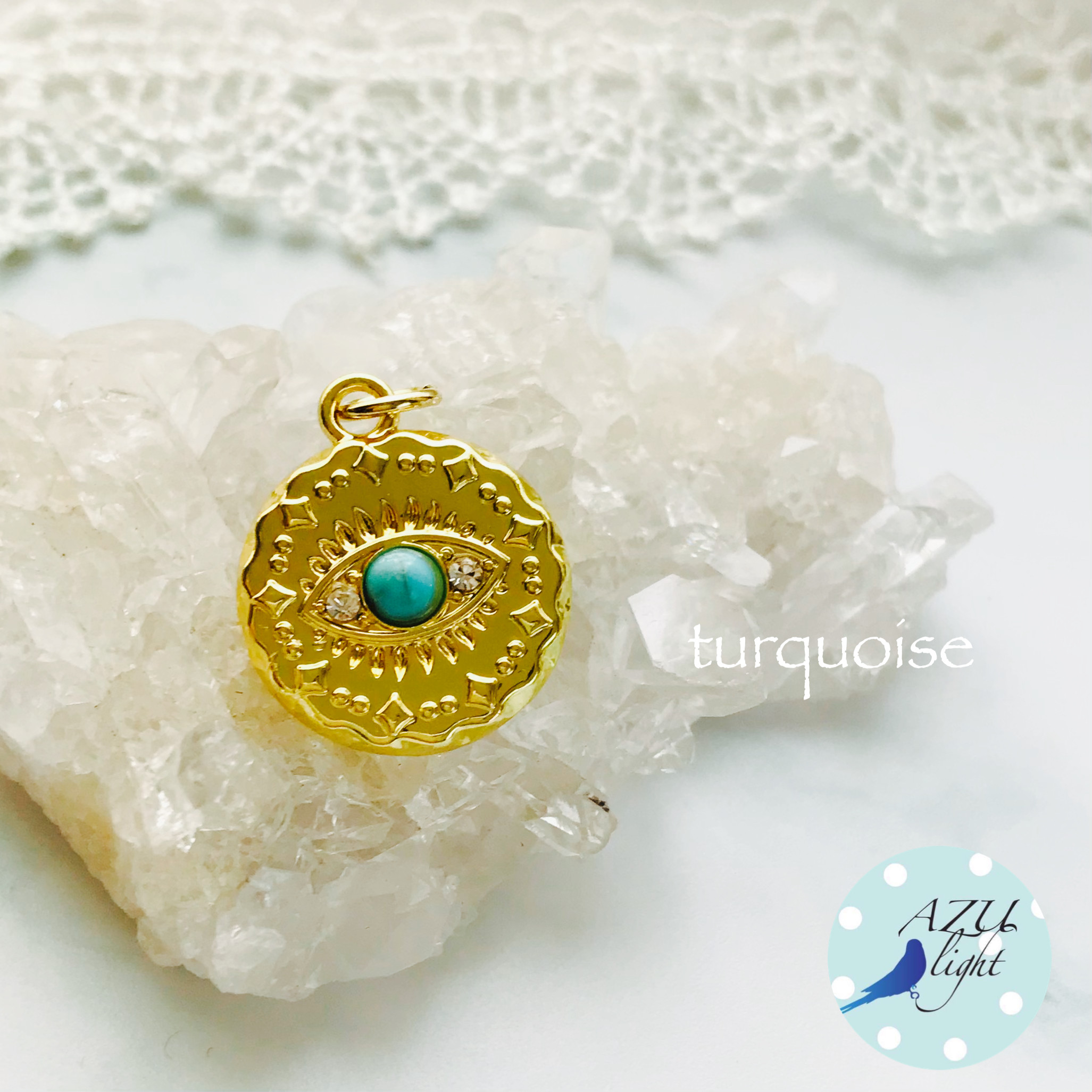 Sv925】* StoneArt* Mystic Color・・・ ”ラブラドライトBigペンダント 