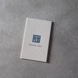 "T"｜ポチ袋｜Thank you card｜活版印刷 3枚目の画像
