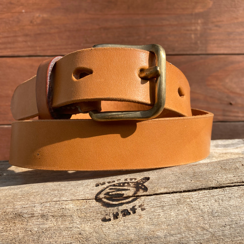 手作りバックルレザーベルト その他ファッション north-craft 通販