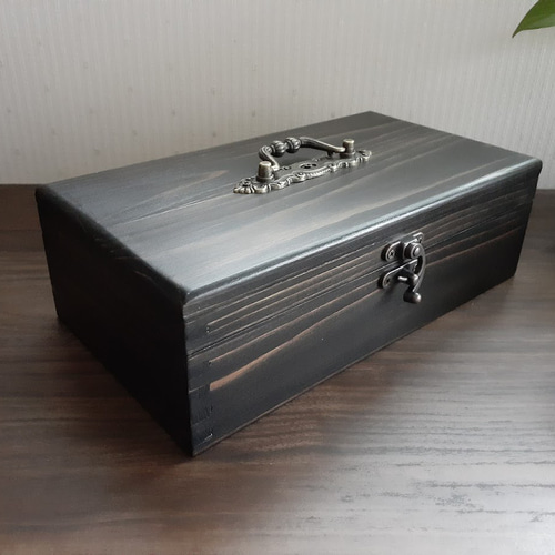 ジュエリーボックス・黒 在庫品 その他インテリア雑貨 wood-mh ジュエリーボックス・黒 在庫品 その他インテリア雑貨 wood-mh