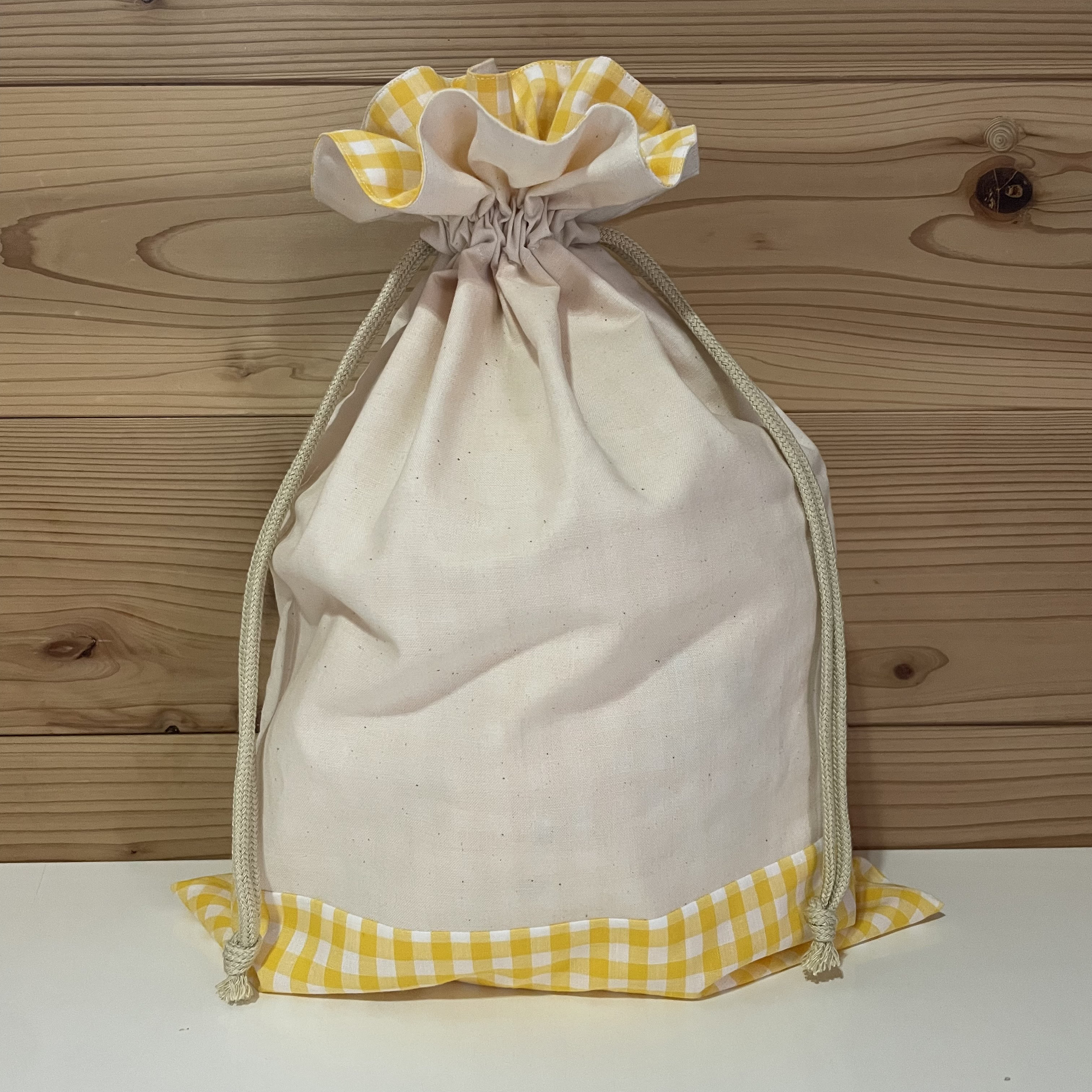 maruさま☆専用　入園入学　フリルレッスンバッグ　体操服　ギンガムチェック 63aa01eda78d979151fcc84bdc7a11