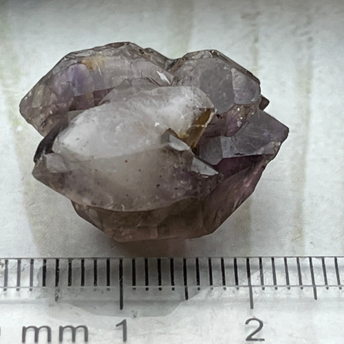 スーパーセブン✨ アメジスト ラフストーン 原石 ダブルポイント