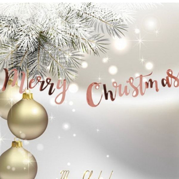 クリスマス　nerry christmas ガーランド　飾り　飾り付け 8枚目の画像