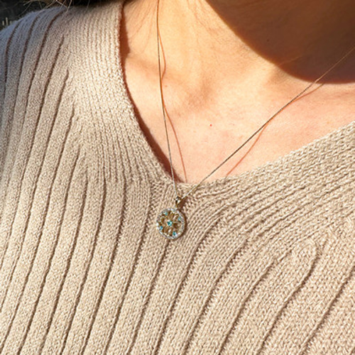 ❤️人気k18✨サークルトップ❤️ダイヤ✨0.2ct✨18金 刻印あり