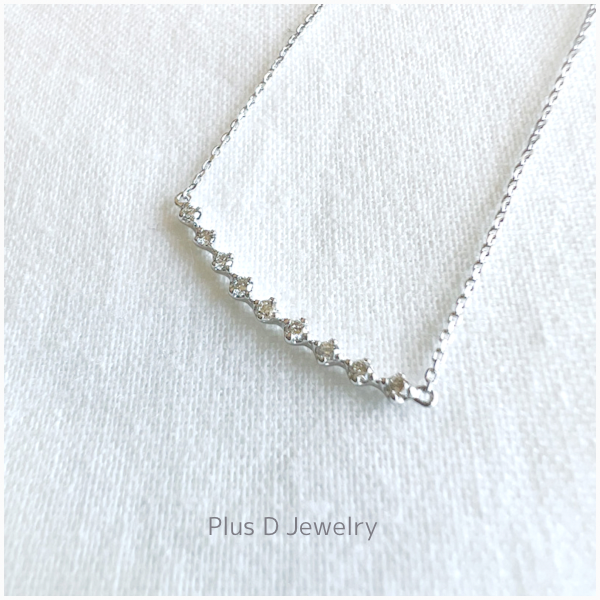 BD-073 K10WG ダイヤモンドペンダント 0.10ct 12,240円