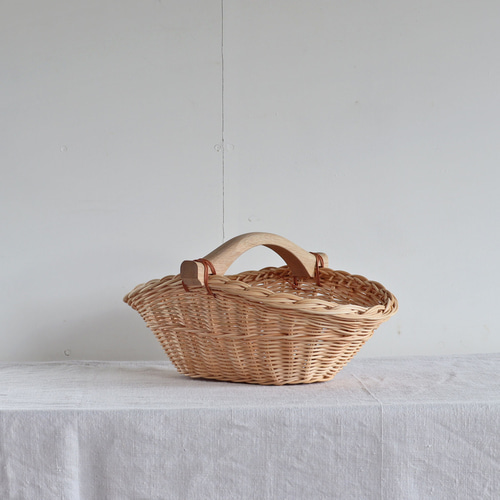 花摘みバスケット ラタン/籐編みカゴ かごバッグ atelier f.b.f 通販