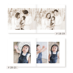 ［全26ページ］1歳記念フォトブック♡ 1st Photo Book（表紙文字のみ） | おしゃれ・日本製 7枚目の画像