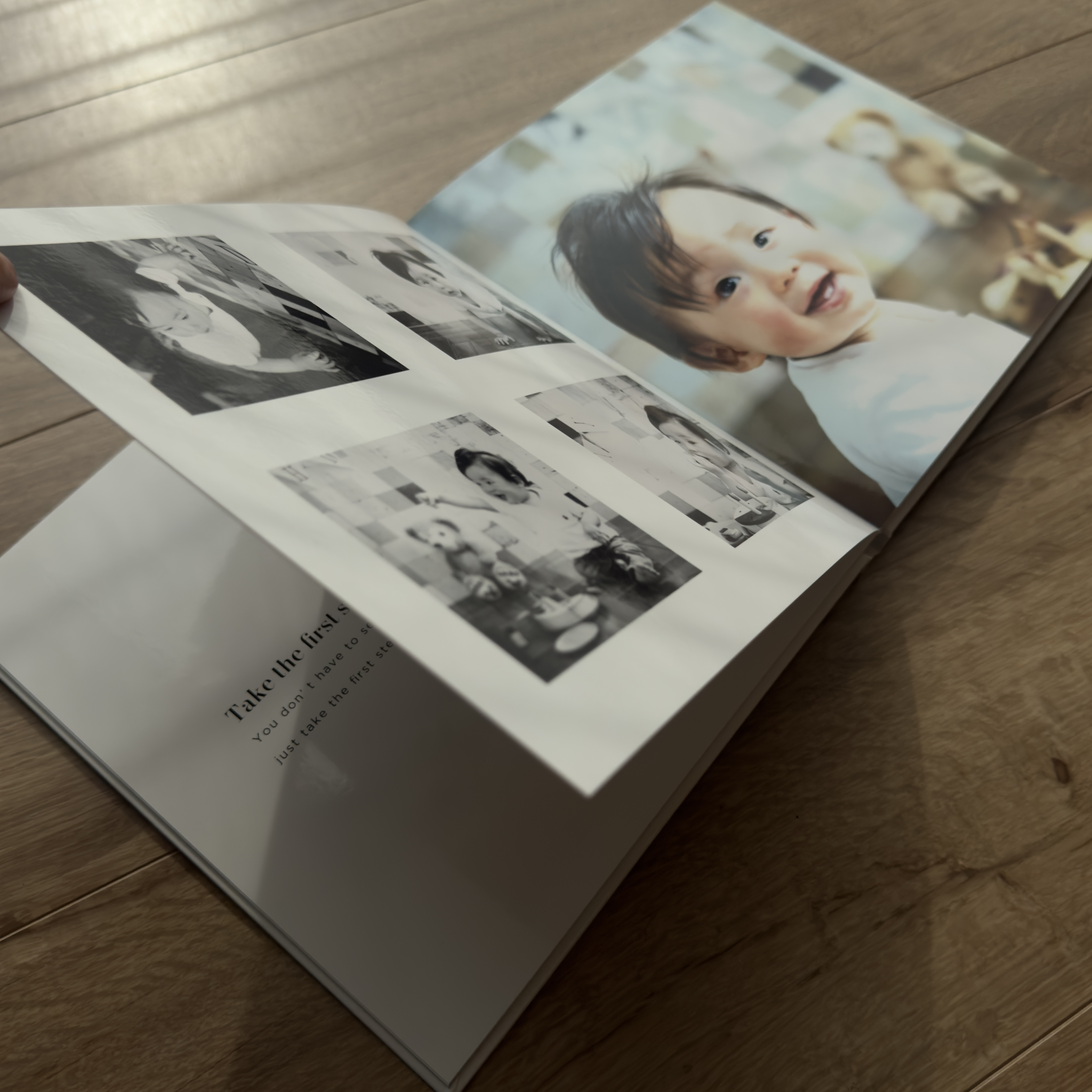 誕生日メッセージ入り　フォトアルバム  LIGHT  12p  10-29cut  | バースデー・おしゃれ・日本製