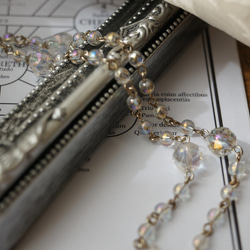 【白魔術師のロザリオ・ケテル 至高 [S/N.1]】☆一点物☆生命の樹モチーフロングネックレス・レインボーオーラ水晶 5枚目の画像