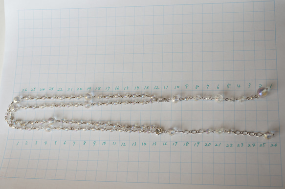 【白魔術師のロザリオ・ケテル 至高 [S/N.1]】☆一点物☆生命の樹モチーフロングネックレス・レインボーオーラ水晶 16枚目の画像