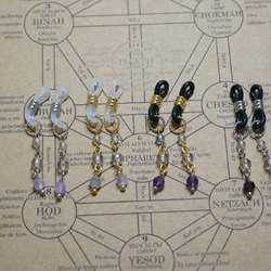 【白魔術師のロザリオ・ケテル 至高 [S/N.1]】☆一点物☆生命の樹モチーフロングネックレス・レインボーオーラ水晶 14枚目の画像