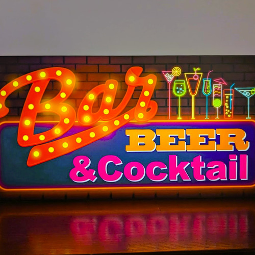 Lサイズ】BAR カフェ バー ビール カクテル スナック パブ 酒