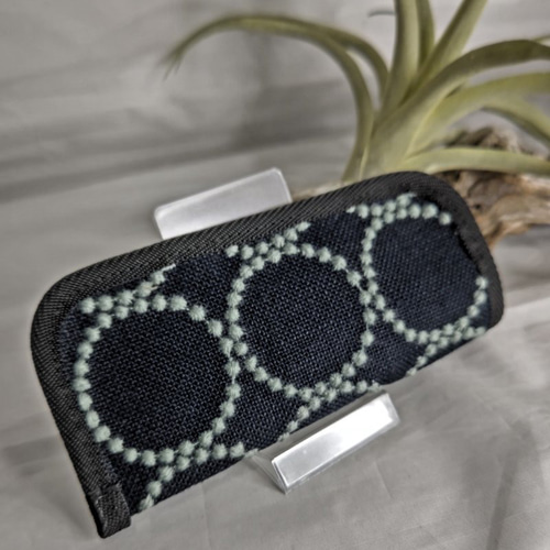 送料無料】新色ミナペルホネン/タンバリンネイビー×ライトグリーン