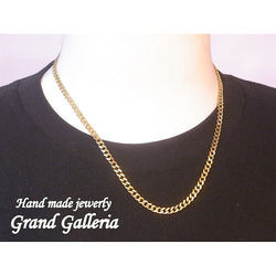 【Grand Galleria グランドガレリア】 太い 4.5mm 喜平 チェーン ネックレス ペンダント 35～60 3枚目の画像