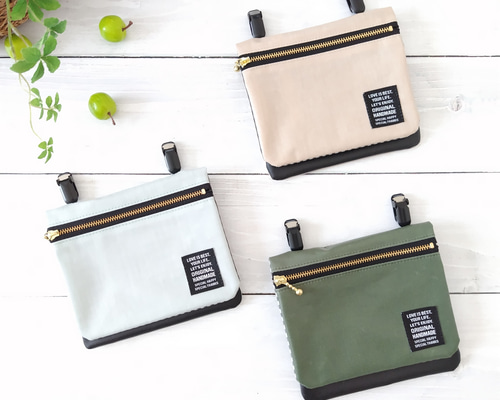 10歳からの移動ポケット/ラミネート】4ポケット(ファスナー付2)男女