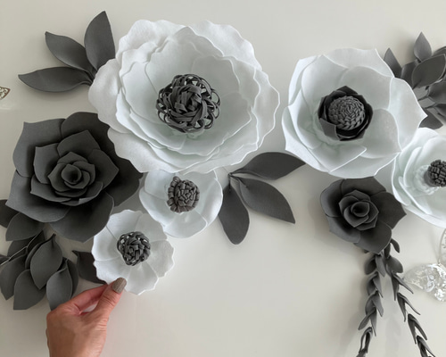 葉っぱ付きお花 ef9f113c8d512afd3ec8a07f1ce735