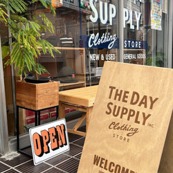 焼印彫刻看板 A型看板　2size 14枚目の画像