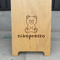 焼印彫刻看板 A型看板　2size 10枚目の画像