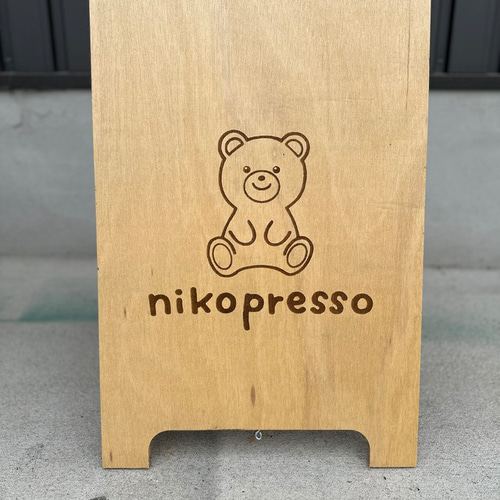 もも✦364✦ショップ様用看板製作✦50cm×35cm✦日本語あり 焼印彫刻看板 A型看板 2size その他インテリア雑貨 FACE ORIGINAL 通販