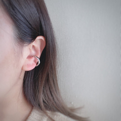 shiny distortion ear cuff 5枚目の画像