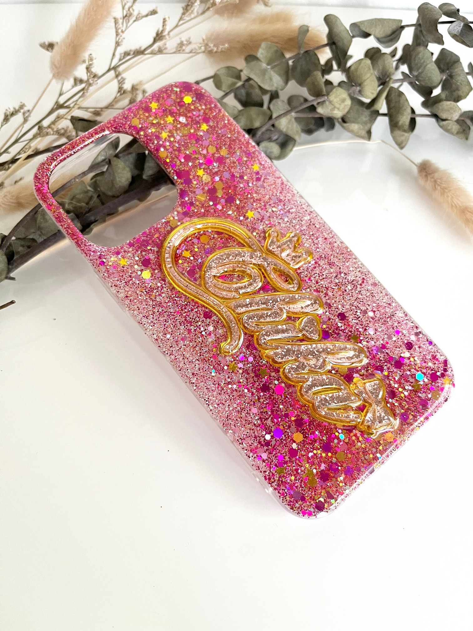 iphone galaxy xperia　Aquos　多機種対応　名前やロゴが入れられるスマホケース