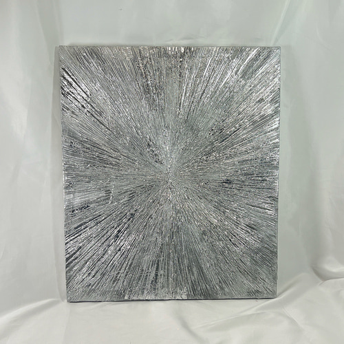 テクスチャアート テクスチャアート/禅 和風アート 絵画 銀箔 かっこいい プレゼント