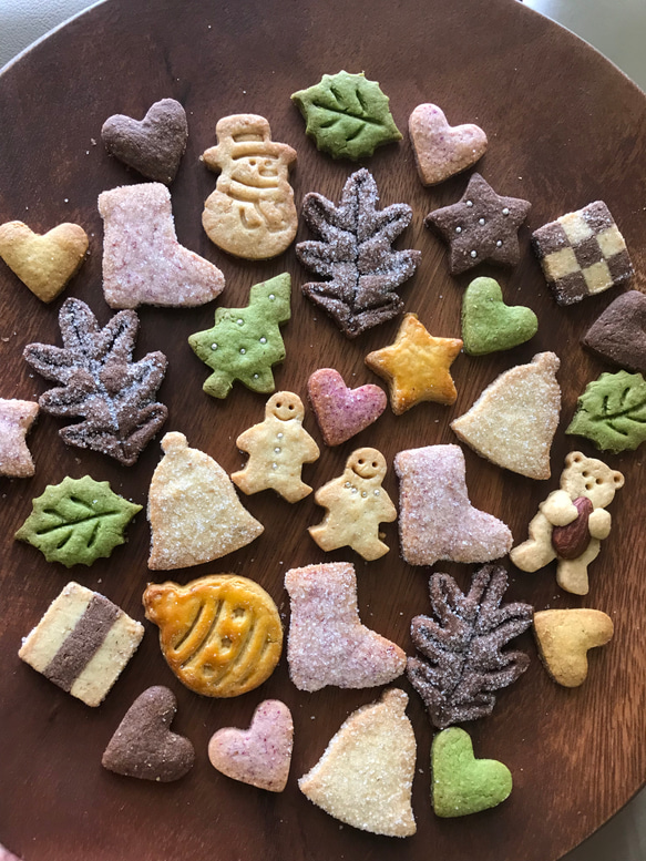 　全粒粉入りクッキー　(クリスマス) 2枚目の画像