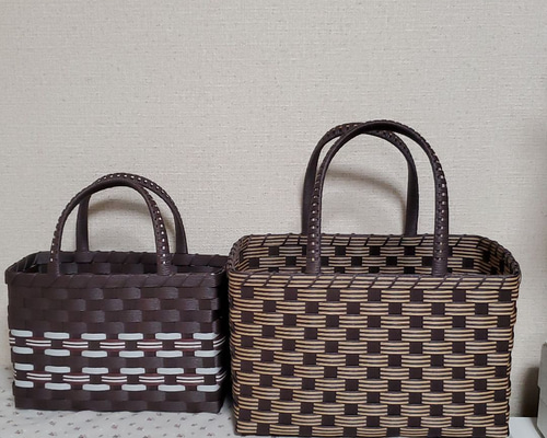 エコクラフト かごバッグ かごバッグ K. 通販 15057204｜Creema(クリーマ)