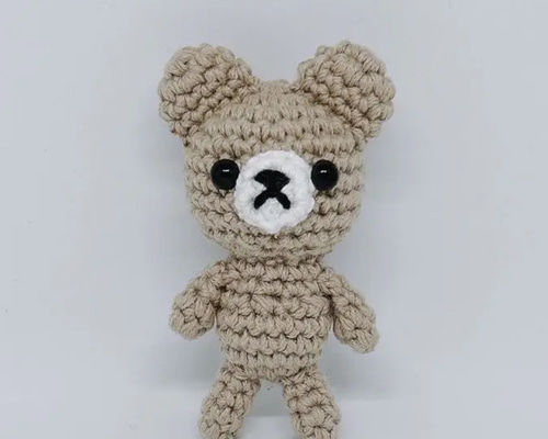 あみぐるみ クマ 100個 かぎ針編み あみぐるみ 海外あみるぐみ あみぐるみ動画 クマの