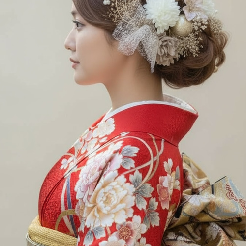 カチューシャ×髪飾りセット 成人式 髪飾り 成人式髪飾り 卒業式 あみ
