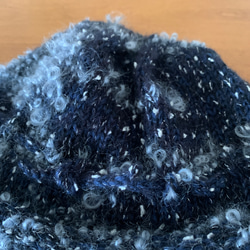 冬支度ハンドメイド2022  厚手くるくるニット帽(7222) 3枚目の画像