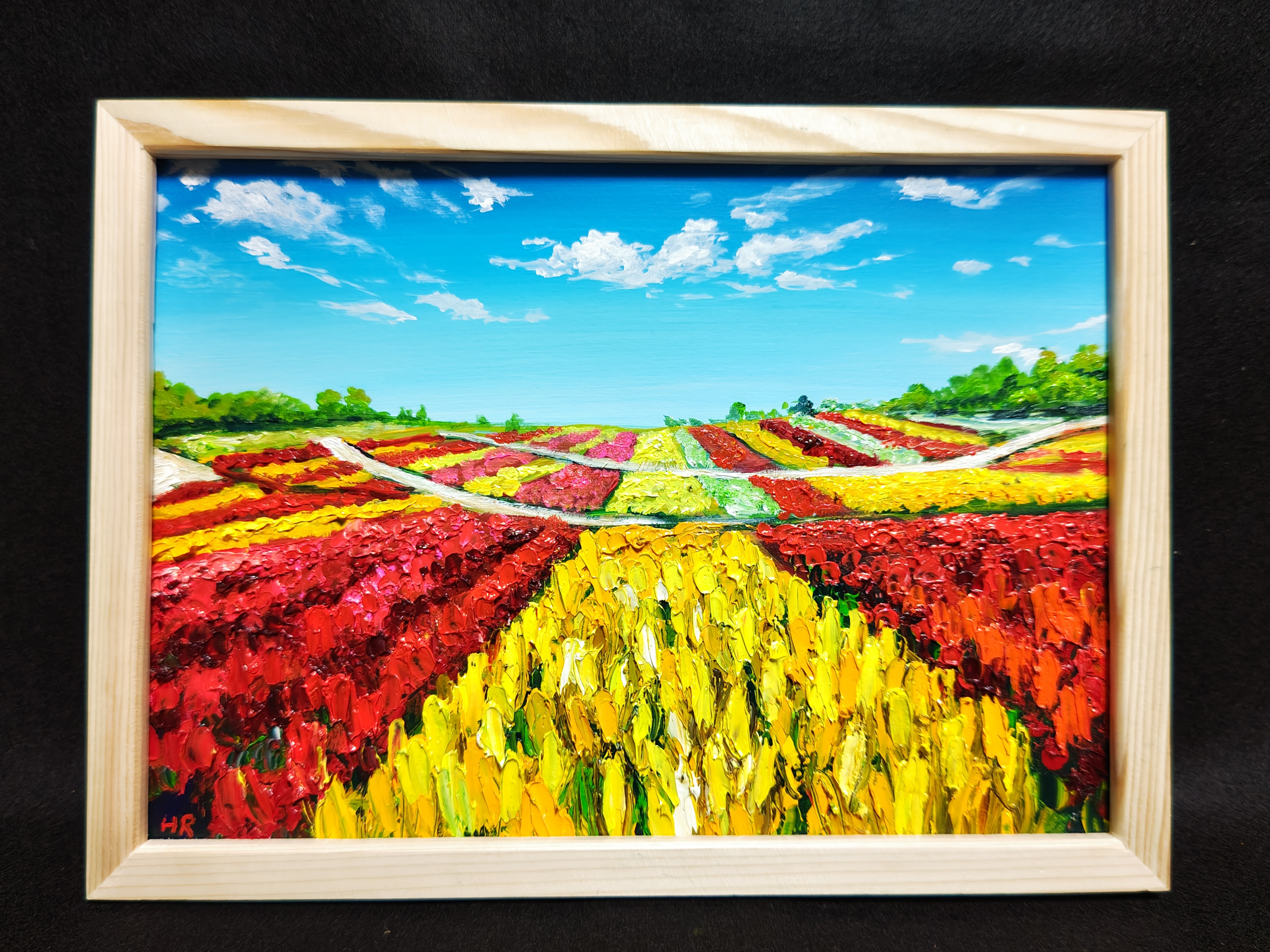 油絵 絵画  【フラワーワールド】 10,000円