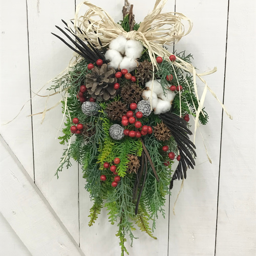 クリスマススワッグ スワッグ オーチャードグラス 通販 15058213