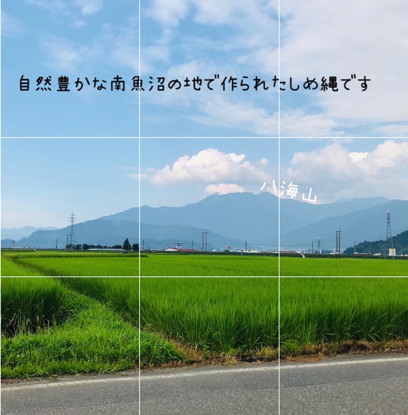 ⑦▪️早割　うさぎ型　椿　国産 南魚沼産しめ縄　お正月飾り  2024 しめ飾り　お正月　 3枚目の画像