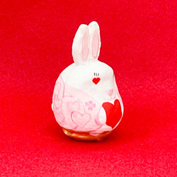 生肖達摩兔 | 藝術達摩生肖配件 護身符 第3張的照片