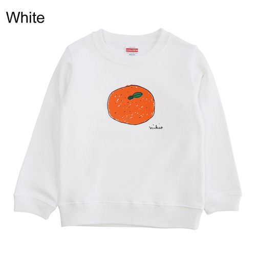 親子でお揃いコーデ2枚セット☆彡 みかんトレーナー ☆お得なセット