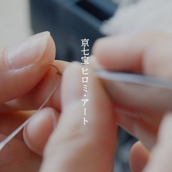 【再販】赤と黄のトンボピンバッチ（2匹）｜京七宝／純銀製 5枚目の画像