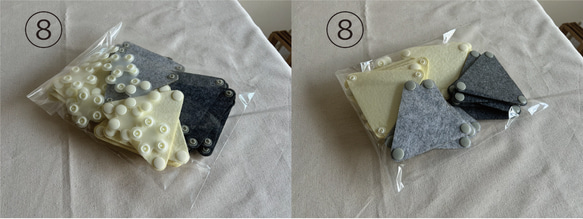 テセラボール　三角形正20面体　色はパッケージ写真からお好きな番号をお選びください 8枚目の画像