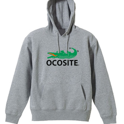 ［OCOSITE］8.4oz/前プリント オコシテOCOSITEパーカー長袖面白いおもしろプレゼント送料無料・新品 3枚目の画像