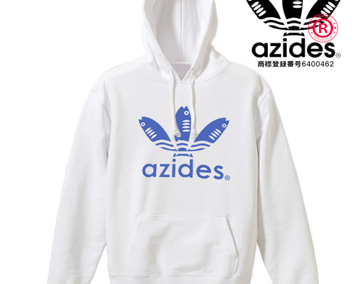 azides］8.4ozノーマルカラーアジデス フーデットパーカー長袖 面白い