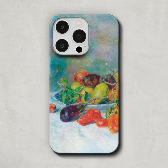 スマホケース / ピエール オーギュスト ルノワール「南仏の果実」 iPhone 全機種対応 絵画 個性的 おもしろ 2枚目の画像