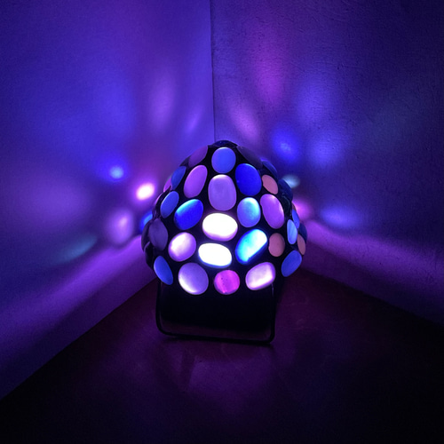 色が変わる！きのこのイルミネーションランプD 電池式 LED リモコン