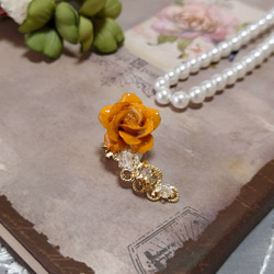 イヤーカフ バラの花 赤 フラージュ イヤーカフ ETERNAL ROSE 通販